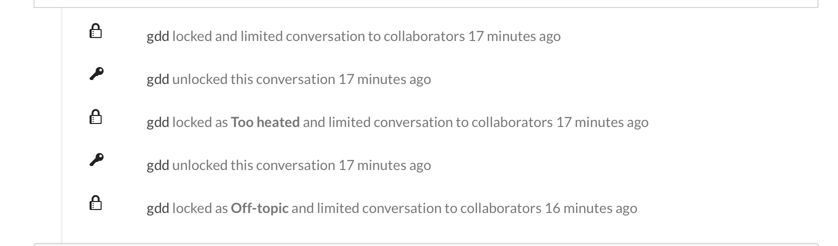 Locked Comments